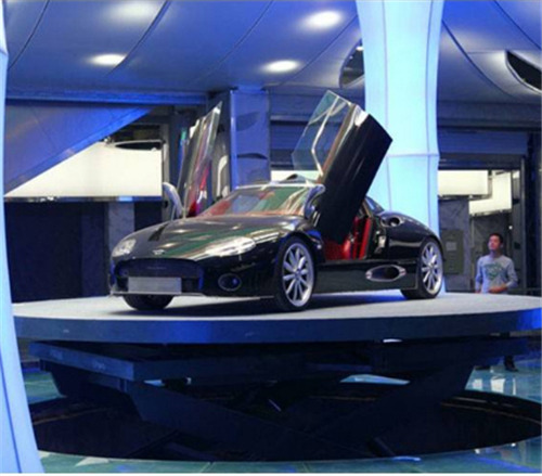 汽車升降旋轉(zhuǎn)展臺